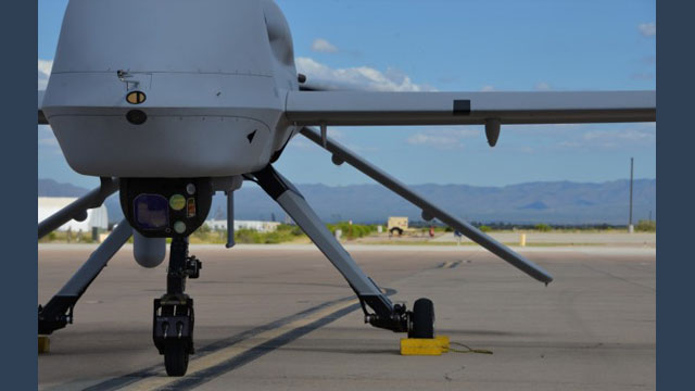 U.S. Soldiers from 23rd Military Police Company, 759th Military Police Battalion, assigned to Joint Task Force - Southern Border and a Border Patrol agent conduct screening operations using the Ground-Based Operational Surveillance System (Expeditionary) (G-BOSS(E)), in Wellton, Arizona on April 23, 2025. Under the direction of U.S. Northern Command, Joint Task Force – Southern Border aligns efforts to seal the southern border and repel illegal activity and is responsible for full-scale, agile, and all-domain operations, which will allow for more effective and efficient DoD operations. (U.S. Army photo by 2nd Lt. Erica Esterly) (Photo Credit: 2nd Lt. Erica Esterly)