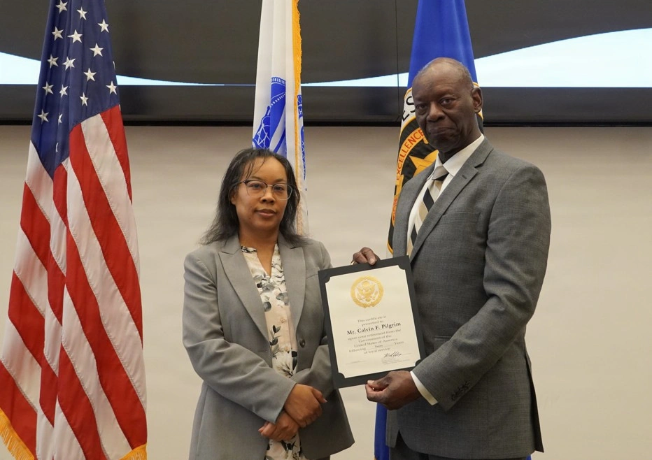 Calvin Pilgrim Celebrates Retirement after 45 Years of Service to the Nation
